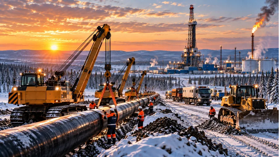 Спецтехника в нефтегазовой отрасли: какие машины используются и для каких работ