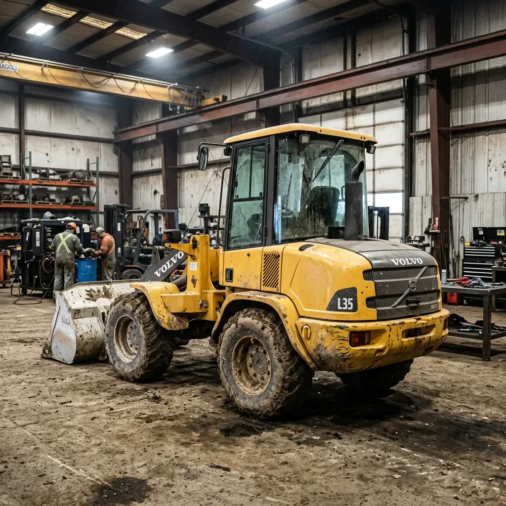 Volvo CE обновила компактные фронтальные погрузчики L30 и L35