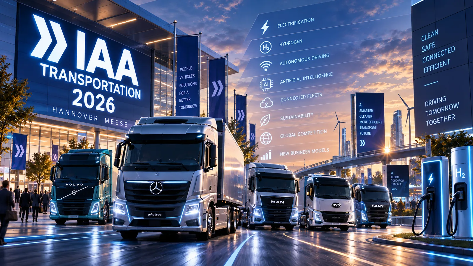 Куда движется грузовая техника: главные тренды IAA Transportation 2026