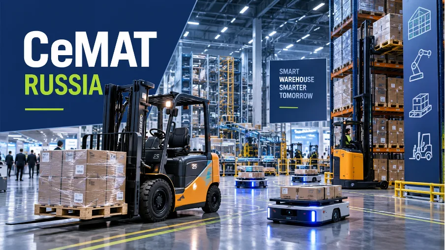 CeMAT Russia 2026: главные новинки складской и погрузочной техники