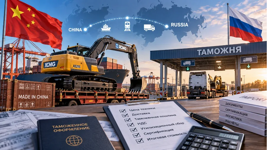 Выгодно ли привозить спецтехнику из Китая самостоятельно в 2026 году