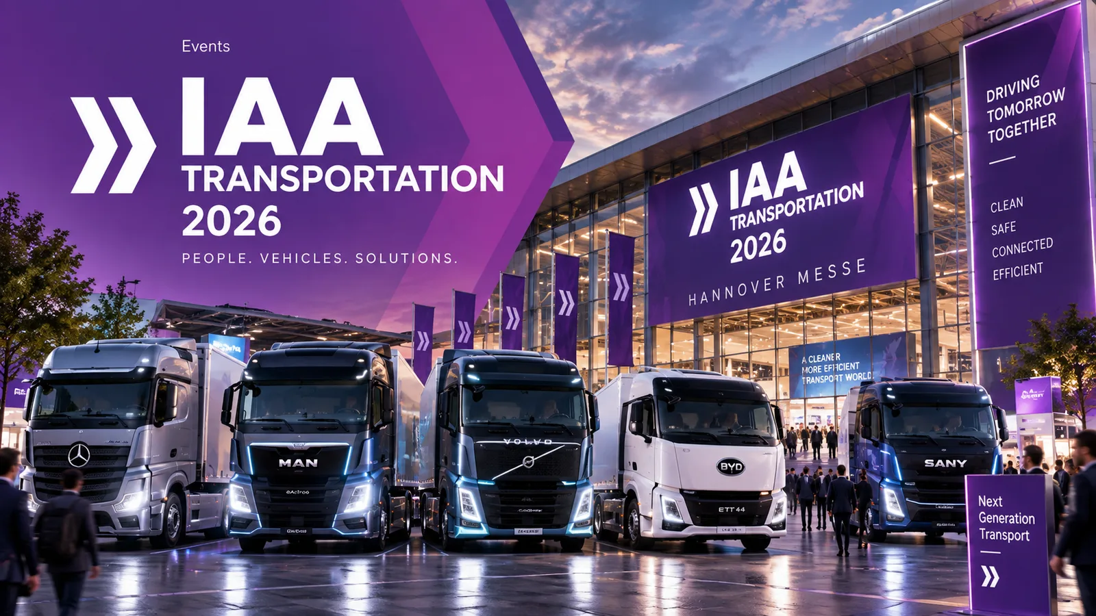 Главные новинки IAA Transportation 2026: грузовики, технологии и транспорт будущего